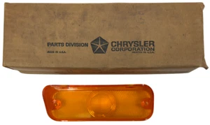 1968 Chrysler Newport Right Parking Turn Signal Light Lens NOS - Picture 1 of 10