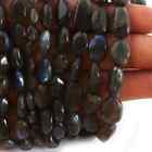 1 Strand Labradorite Oval Beads,smooth Gemstone Oval Beads,jewelry Making
