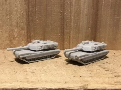 Tanques ejército escala n m1 abram lote de 2 grises  Foto 1 de 4