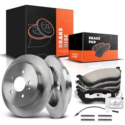 New Brake Rotors & Brake Pads for Mercedes-Benz ML320 1998-2003 ML350 ML430 Rear - Image 1 of 4