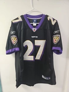 Baltimore Ravens Ray Rice #27 Stitched Reebok On Field NFL Jersey Size 50 SEWN - Picture 1 of 14