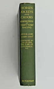Vntg 1935 ~ Horses, Jockeys & Crooks Reminiscences Of Thirty Years' Racing Sarl - Picture 1 of 12
