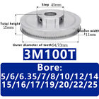 3M 20T~120T Synchronous Wheel Timing Belt Pulley With Step For 10 mm Width Belt