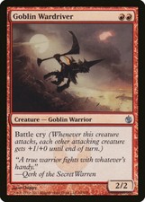 1x FOIL Goblin Wardriver MBS #064 MTG Magic English NM/Unplay uncommon UC card