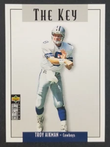 Tarjeta de fútbol americano Troy Aikman 1995 Upper Deck CC #64 (nuevo) - Imagen 1 de 2