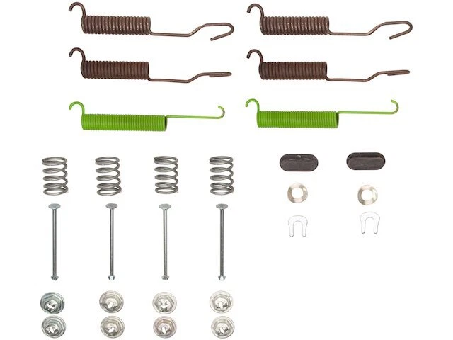 78KP49K Front Drum Brake Hardware Kit Fits 1971-1973 Dodge B100 Van Foto 1 de 1