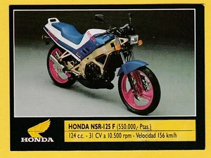 1990 Spanish Motorsport Motorbike bike Trading Card #10 Honda NSR-125 F - Picture 1 of 2