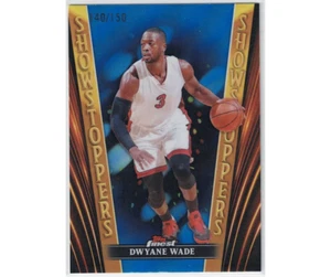 2023-24 Topps Chrome Blue Refractor 140/150 Dwyane Wade - Miami Heat - Picture 1 of 3
