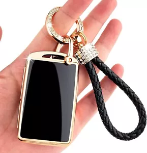 Full Protection Remote Case with Bling Keychain Black for Mazda - Picture 1 of 3