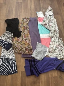 CLOTHES BUNDLE JOBLOT SIZE Small Tops Dress jumper  Wallis H&M Shein - Picture 1 of 6