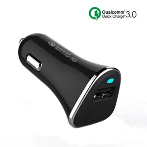Original Qualcomm QC3 Fast Charge Smart Car Charger - Picture 1 of 3