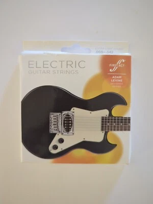 Electric Guitar Strings Extra Light First Act Adam Levine Series .009-.042 P - image 1 of 2