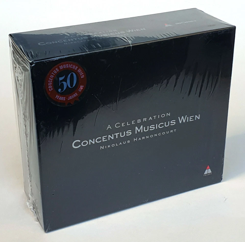 10 CD Set 50 Jahre Concentus Musicus Wien, A Celebration, Harnoncourt,  2002 NEU - Bild 1 von 1