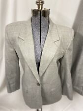 Casual Corner 2 Piece Pant Suit Size Petite 6P Wool 30 X 27 Vintage