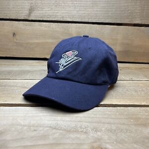 Running American Flag Patriot Women’s Blue Strapback Baseball Hat Cap