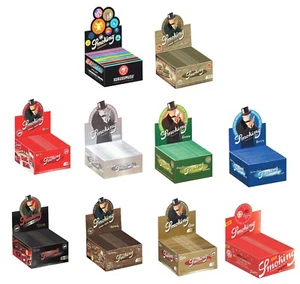 1 Box Smoking King Size Papers 50 x 33 Blättchen Long Papers Slim - Bild 1 von 22