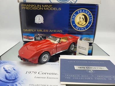 FRANKLIN MINT LIMITED EDITION 1979 CHEVROLET CORVETTE **VERY RARE/READ DESCRIPT. - Image 1 of 4