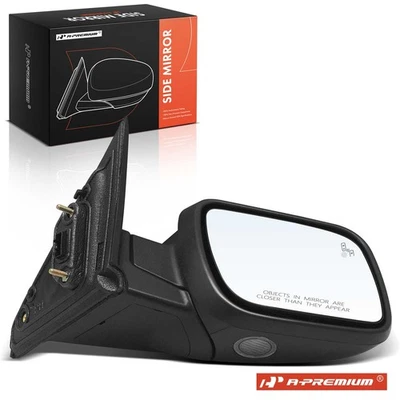 Правое хромированное зеркало премиум-класса с регулировкой стекла питания для Ford Explorer 2016-2019 - Изображение 1 из 4