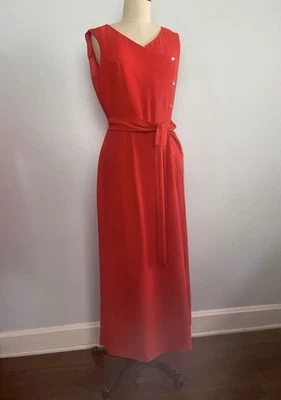 Tomato Jam 1960s 60s Vintage Lilli Diamond Jumpsuit Sleeveless - Image 1 of 4