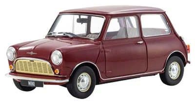 Kyosho Originale 1/18 Morris Mini Mk.1 1959 KS08964R Ciliegia Rosso Car Toy - Immagine 1 di 4