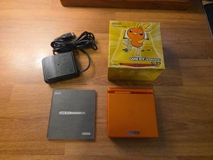 Nintendo Gameboy Advance SP Console Pokemon Center Torchic Edition CIB US SELLER - Picture 1 of 15