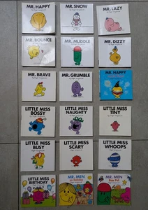 Mr. Men & Little Miss x 18 Books by Roger Hargreave - Picture 1 of 2