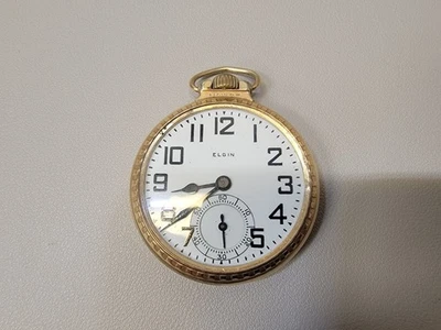 Elgin B.W. Raymond 1926 Grade 478 Model 15 16s 21j Railroad Watch - Image 1 of 4