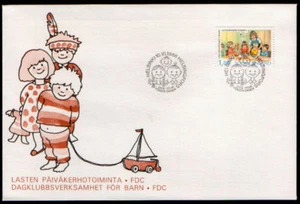 Finland FDC 1988, Childrens Playgroups, mint - Picture 1 of 1