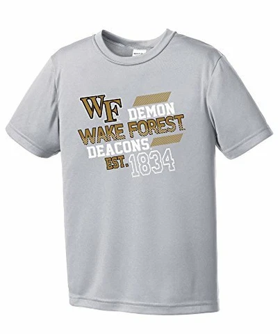 NCAA Wake Forest Demon Deacons Youth Boys Offsides Short sleeve Polyester Com Cover