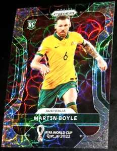 Prizm World Cup 2022 Martin Boyle Elephant Prizm SSP RC #285 Australia - Foto 1 di 2