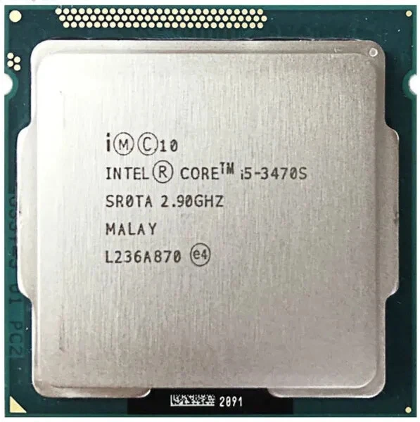 Intel Core i5-3470S 2.9GHz 6MB L3 Cache CPU Processor SR0TA - Image 1 of 1