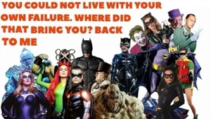 Superhero villians Comic Vinyl Decal Sticker NEW - Picture 1 of 2