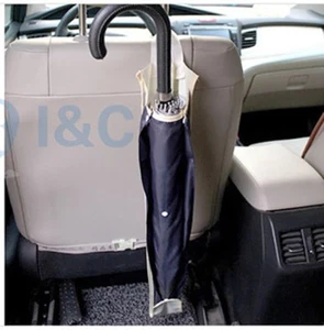 Soporte paraguas para almacenamiento de vehículos autoportante suministro de automóvil asiento trasero colgante - Imagen 1 de 6