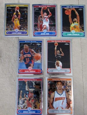 2006-07 Topps Chrome Basketball (Pick Choose Complete) - Image 1 of 2