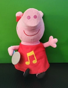 Muñeco de peluche Peppa Pig Oink Along Songs Peppa Singing 12" 3 canciones - Imagen 1 de 5