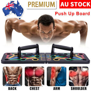 Foldable Push Up Board Rack Training Gym Exercise Pushup Exercise Stand Grip Bar