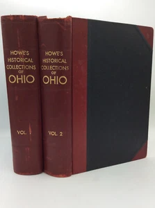 HISTORICAL COLLECTIONS OF OHIO - Henry Howe - 1907 - 2 vol - America leather - Picture 1 of 5