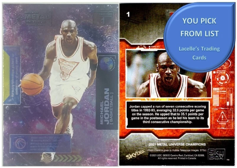 2021 Skybox Metal Universe Champion Multi Sport Cards - U-Pick From List - Image 1 of 1