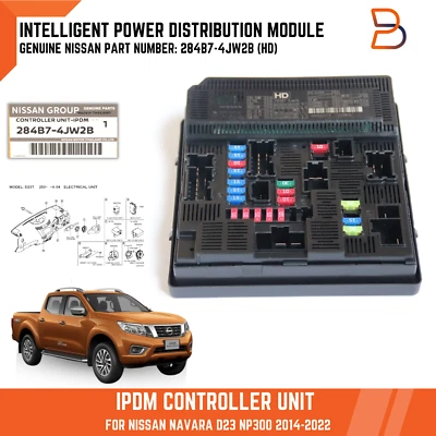 IPDM Module Controller Unit For Nissan Navara D23 NP300 ST-X 15-22 284B74JW2B HD - Image 1 of 4