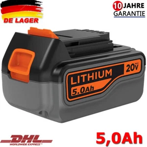 18V 5,0 Ah Para BLACK+DECKER Batería Litio BL2018 BL1318 BL4018 BL1518 LBXR20 - Imagen 1 de 11