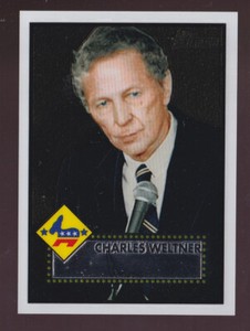 CHARLES WELTNER Congress 2009 Topps American Heritage Heroes CHROME CARD #C17