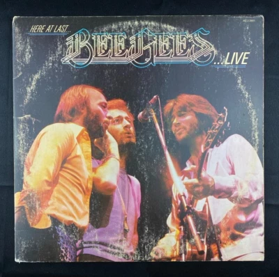 Bee Gees Here at Last Live vinyl record LP Canada Press 12" album 33 RPM - Image 1 of 4