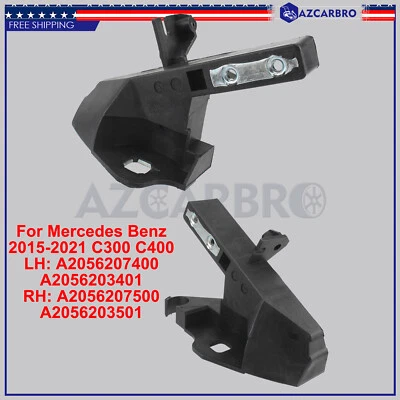2056203401 For Mercedes-Benz C450 AMG 2016 New Front Bumper Bracket Left & Right - Imagem 1 de 4