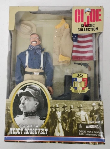 GI Joe Classic Collection 1/6 Scale Lietenant Col. Teddy Roosevelt 12" Figure Cover