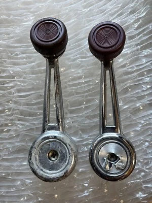 73-78 1973-1978 Ford LTD Ranchero Galaxie Torino bielas de ventana perillas granate rojo Foto 1 de 2