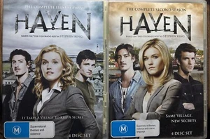 DVD: Haven (1st + 2nd Seasons) - 2010 Supernatural Drama, By Stephen King - Picture 1 of 5