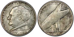1936 Bridgeport Commemorative 50c PCGS MS66 - Original Specimen Clean Surfaces!! - Picture 1 of 13
