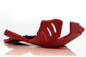 AXP Racing Motorcycle Skid Plate Engine Guard - Red - to fit Beta 250RR / 300RR - Picture 1 of 6