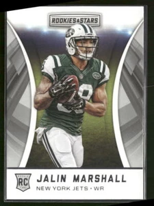 Panini Rookies & Stars #246 2016 Jalin Marshall New York Jets novato - Imagen 1 de 2