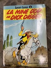 Lucky Luke La Mine Dor De Dick Digger 1969 SC Dupuis French Graphic Novel Comic